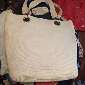 Chic Cream Hobo Bag